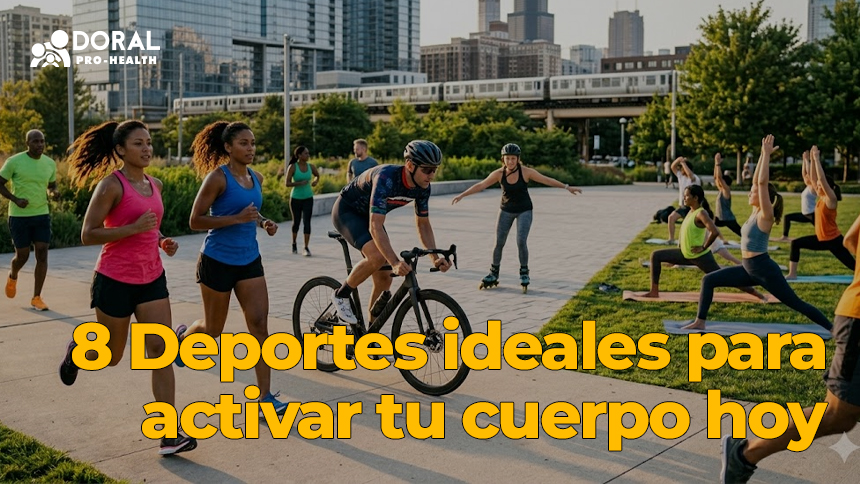 8 Deportes ideales para activar tu cuerpo hoy