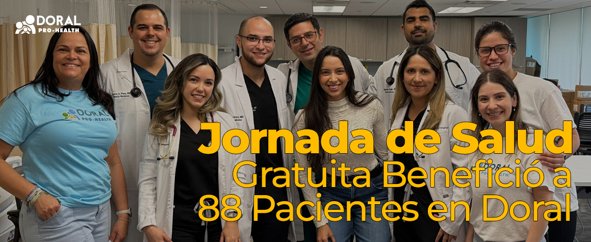 Doral Pro Health realizó con éxito una nueva Jornada de Salud Doral Pro Health realizó con éxito una nueva Jornada de Salud