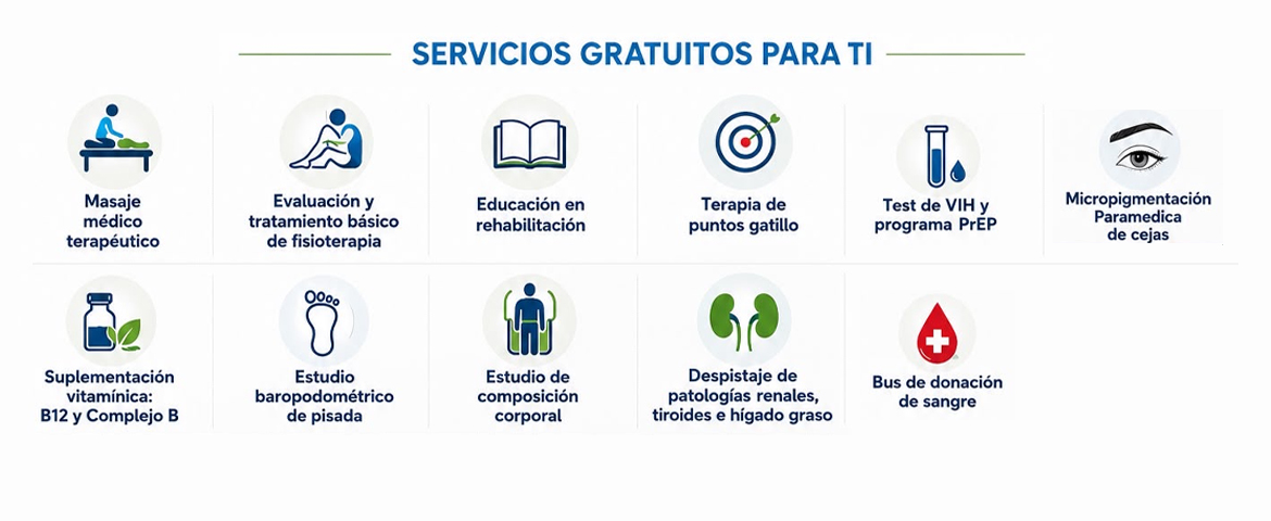 Servicios gratuitos para ti Servicios gratuitos para ti