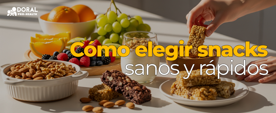 C�mo elegir snacks sanos y r�pidos